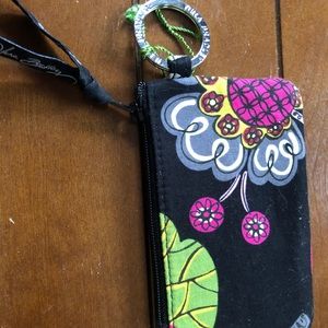 A small Vera Bradley wallet-moon blooms pattern